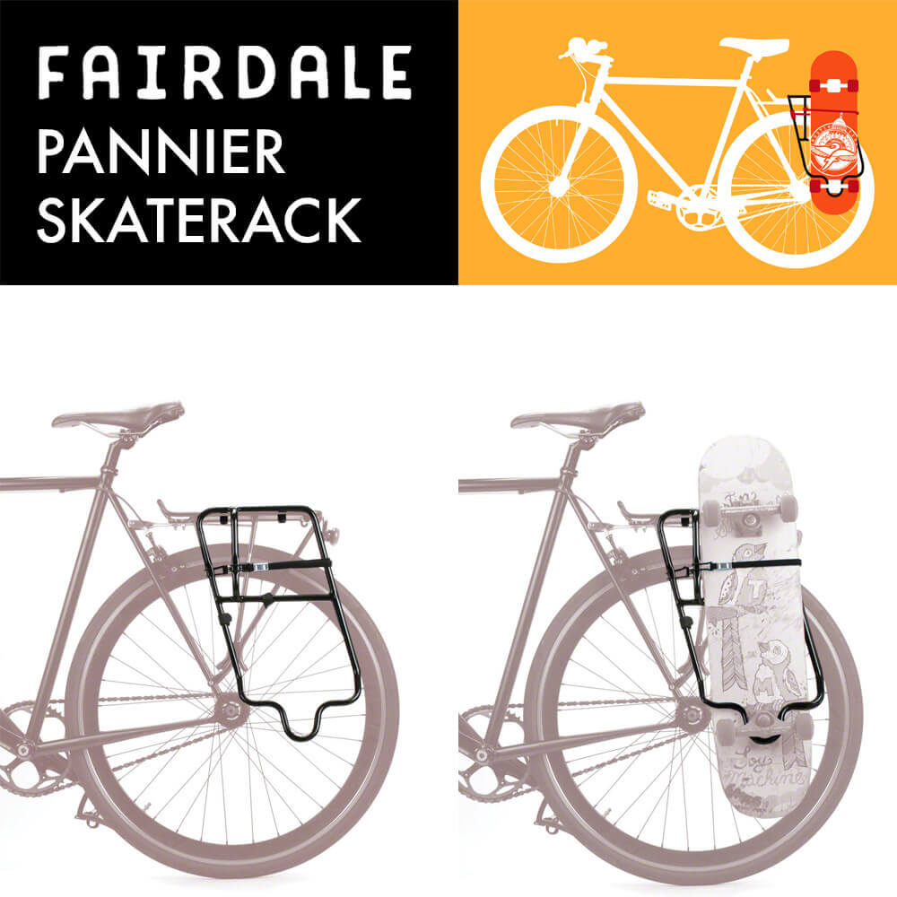 FAIRDALE（フェアデール）自転車用スケートボードラック PANNIER SKATERACK バナー