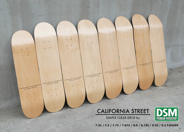 スケートボードのカリフォルニアストリート|公式通販ショップ