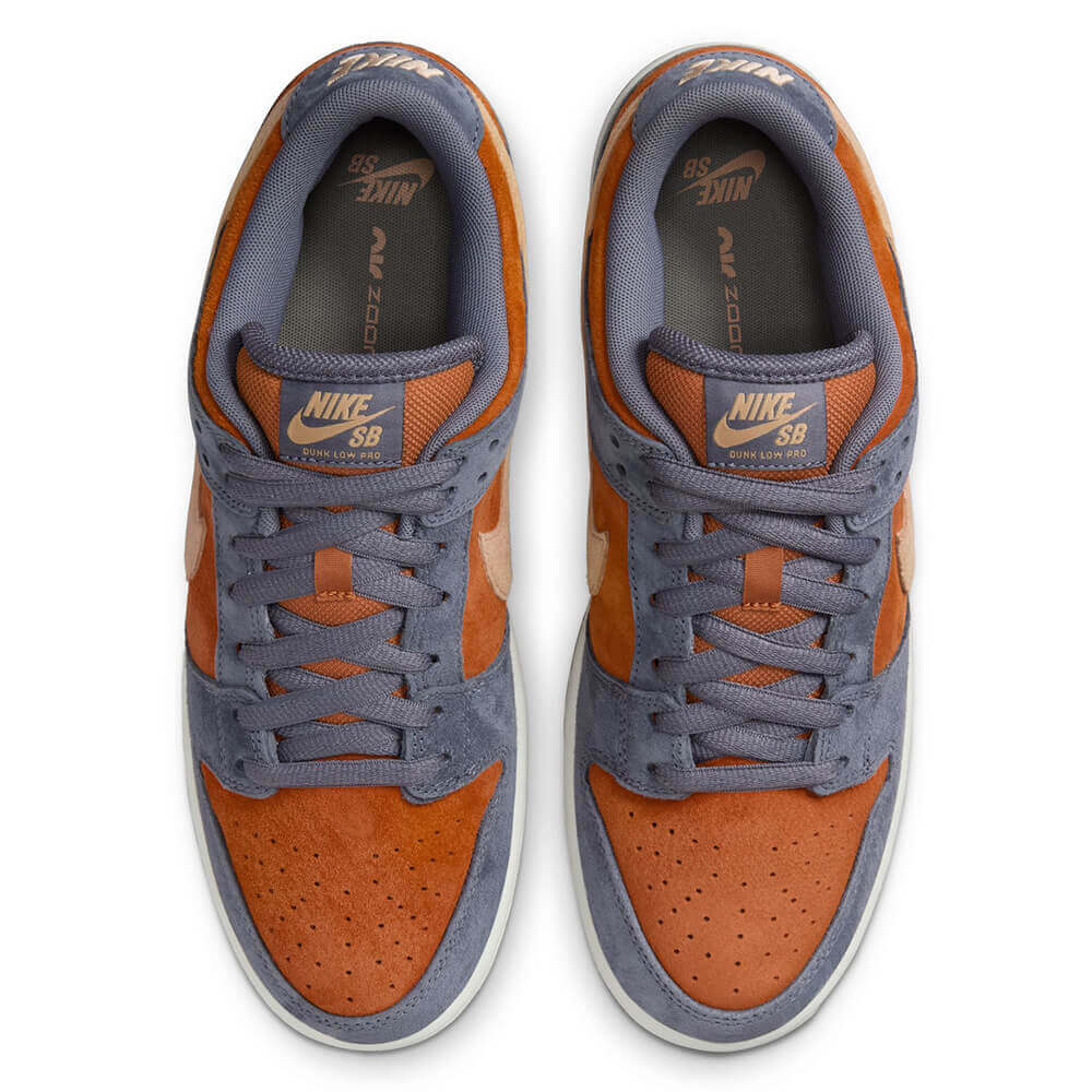 NIKE SB / DUNK LOW PRO "LIGHT CARBON / MONARCH" HF3063-002 01