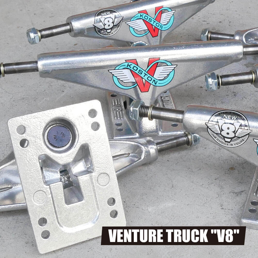 【商品情報】ウィールベースサイズを変更できる!? VENTURE トラック V8 モデル