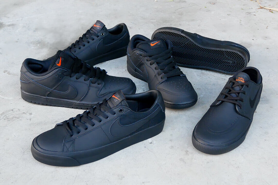 NIKE SB シューズ ISO "TRIPLE BLACK" MAIL